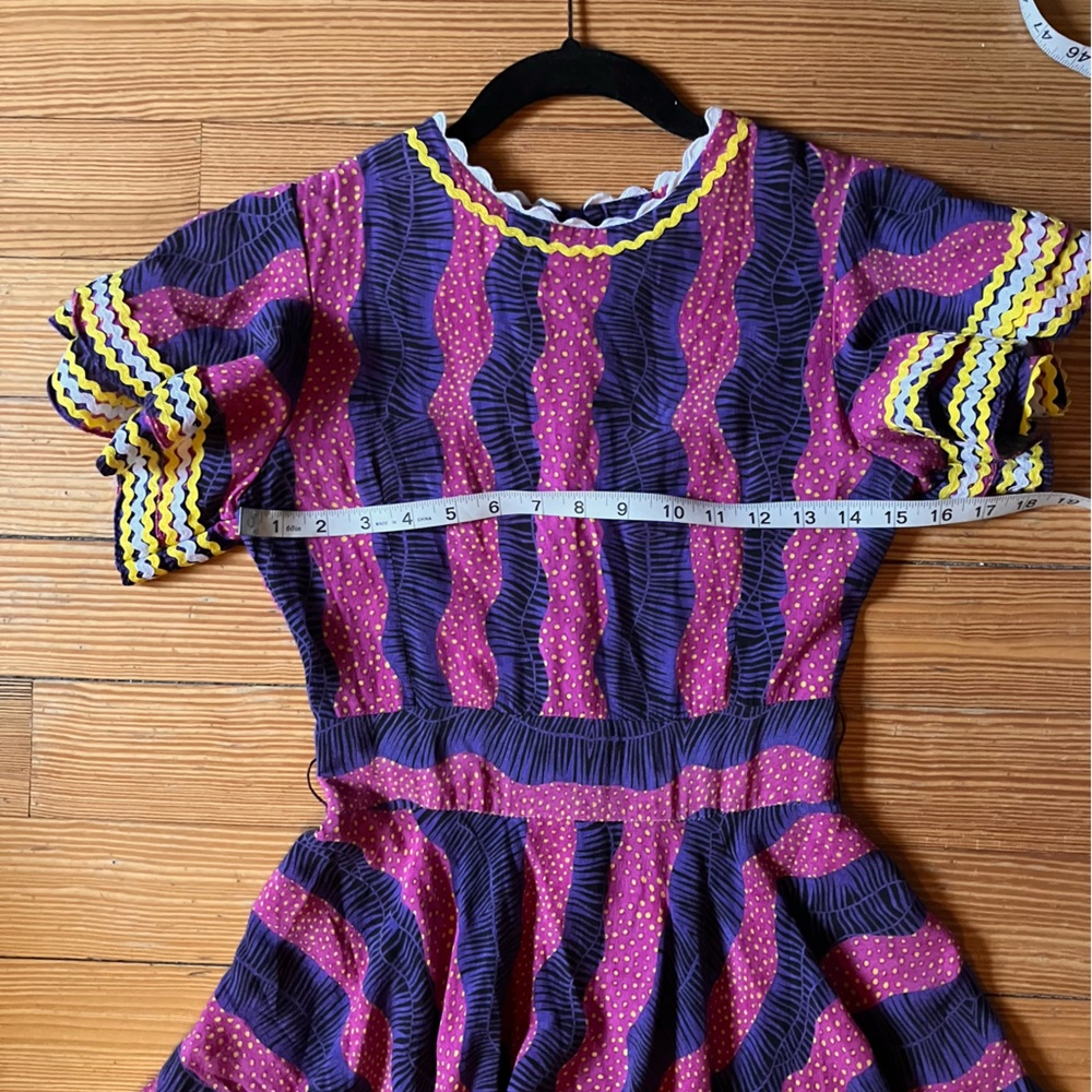 CeliaB Singapore Elektra Cha-Cha Printed Mini Dress Sz XS. - Picture 4 of 8